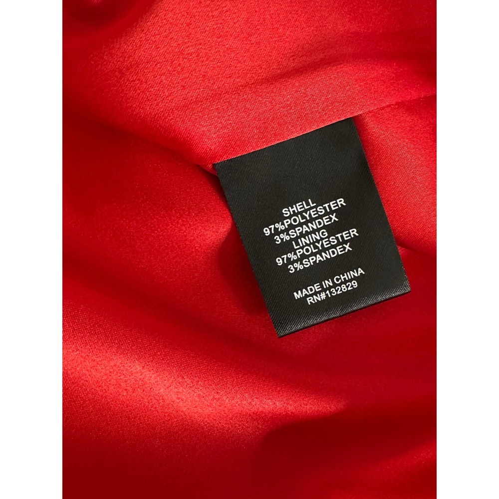 Lovers and Friends Keely Mini Dress in Red xs juniors - Picture 9 of 9